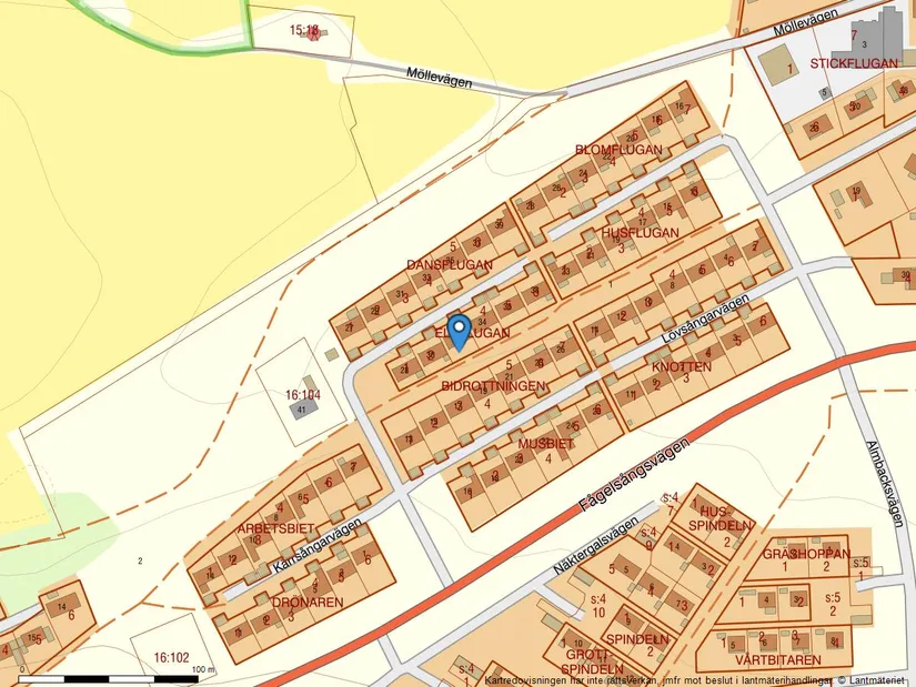 Villa, Kärrsångarvägen 32, Södra Sandby, Lund