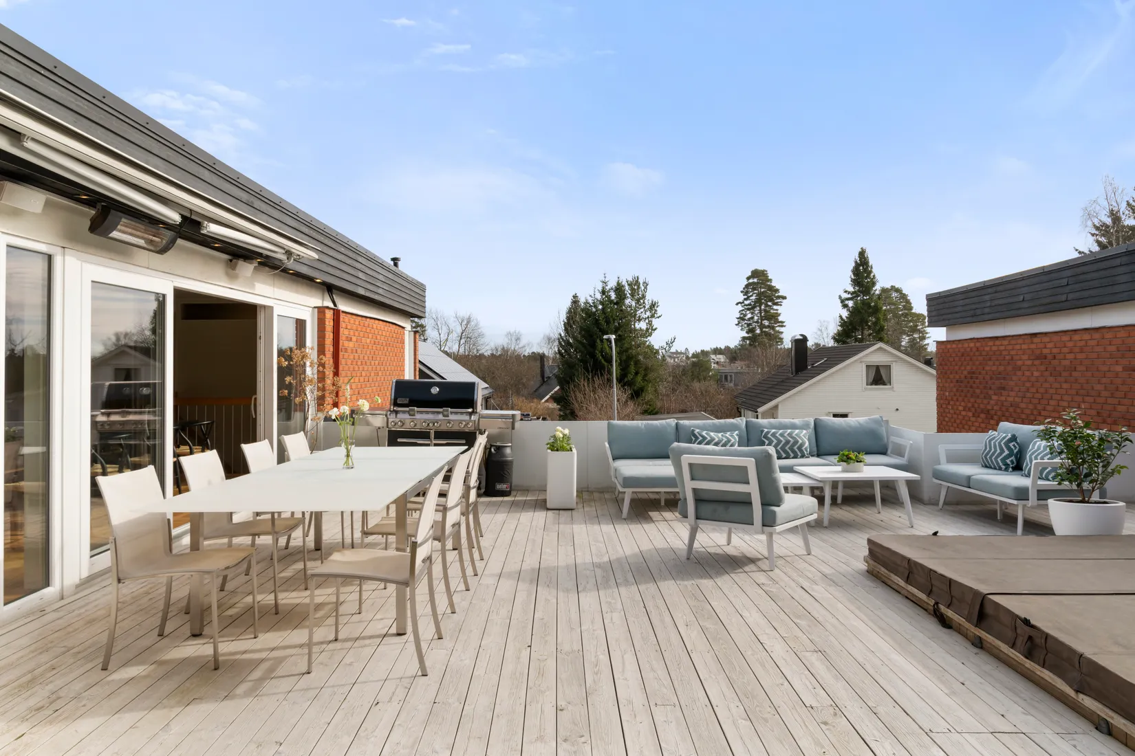 Villa, Radhus, Blockvägen 3, Vallabrink, Täby