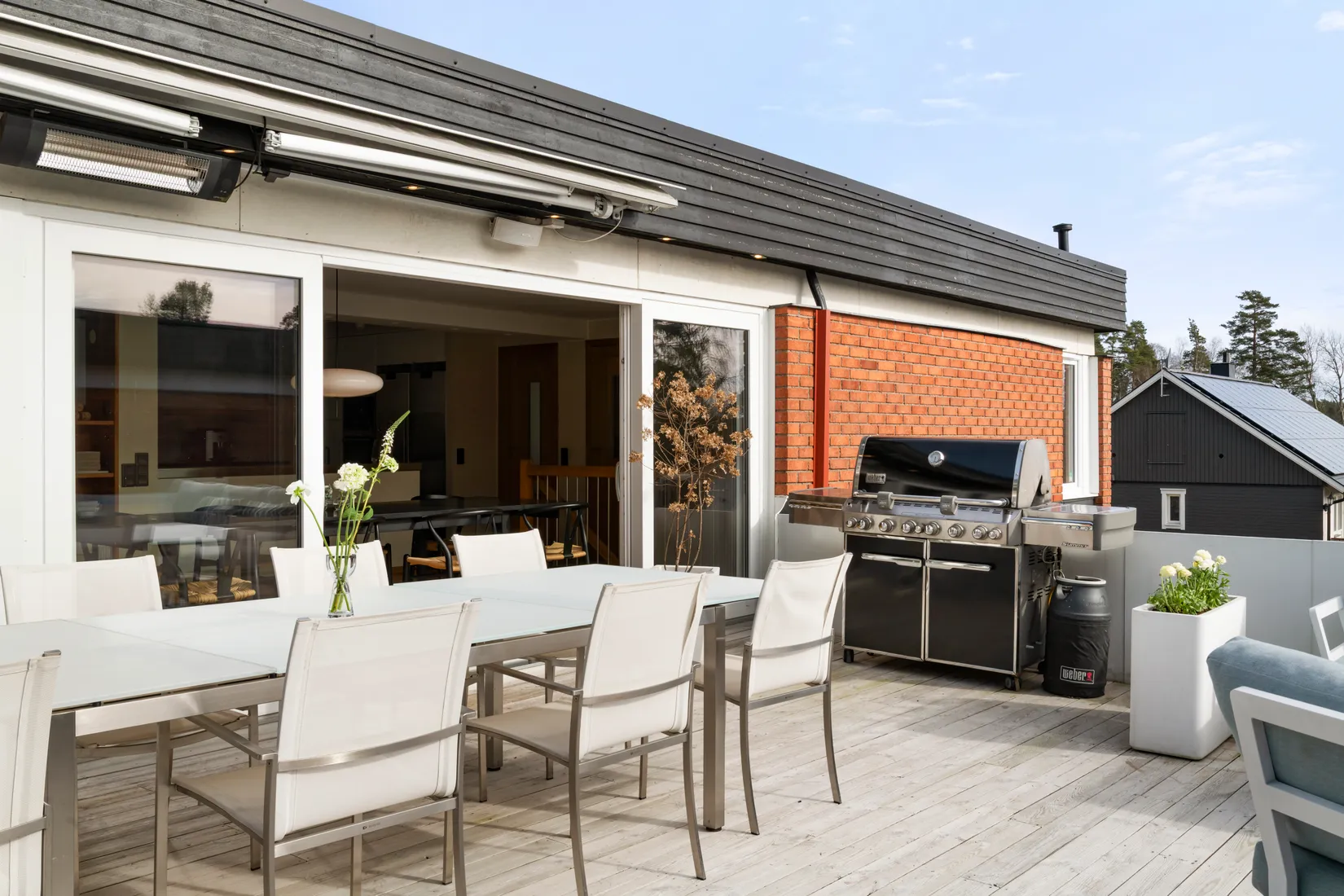 Villa, Radhus, Blockvägen 3, Vallabrink, Täby