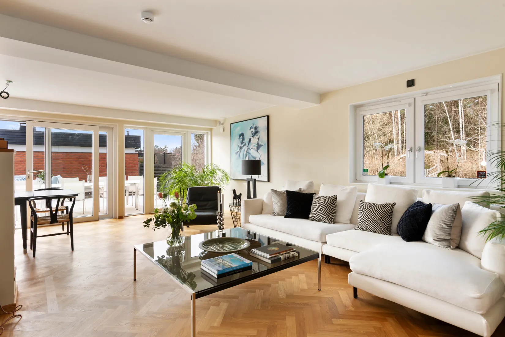 Villa, Radhus, Blockvägen 3, Vallabrink, Täby