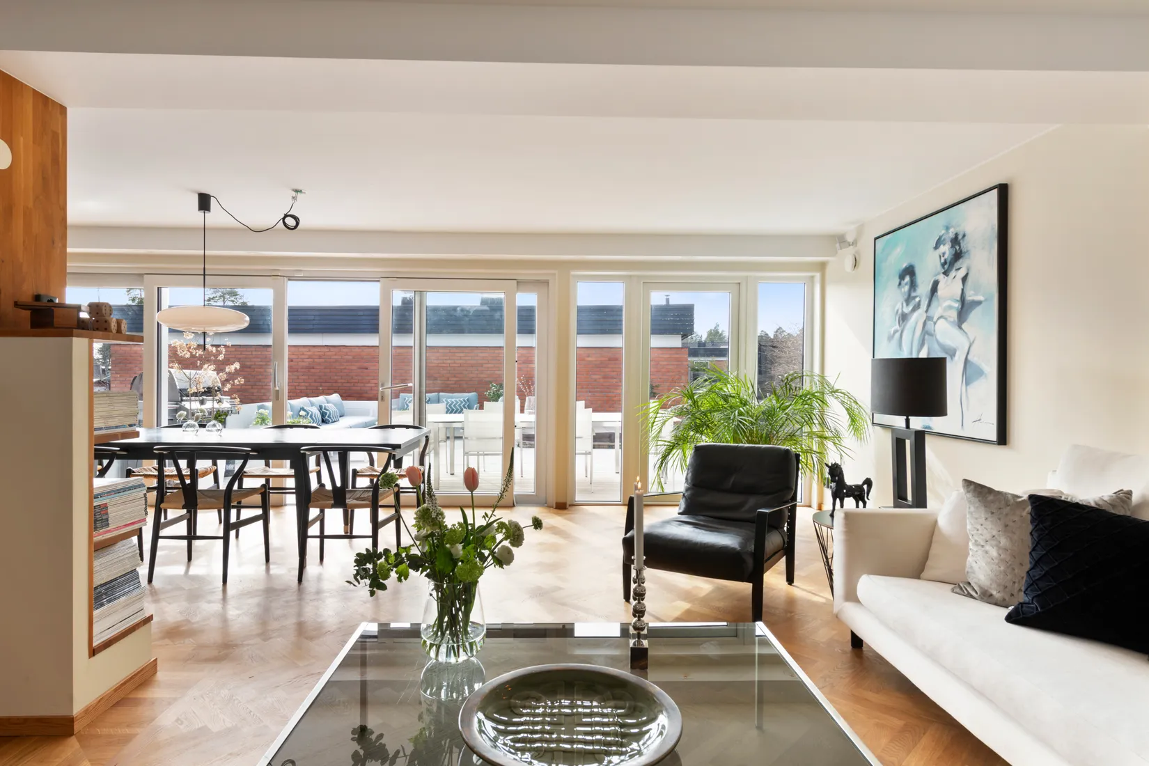 Villa, Radhus, Blockvägen 3, Vallabrink, Täby