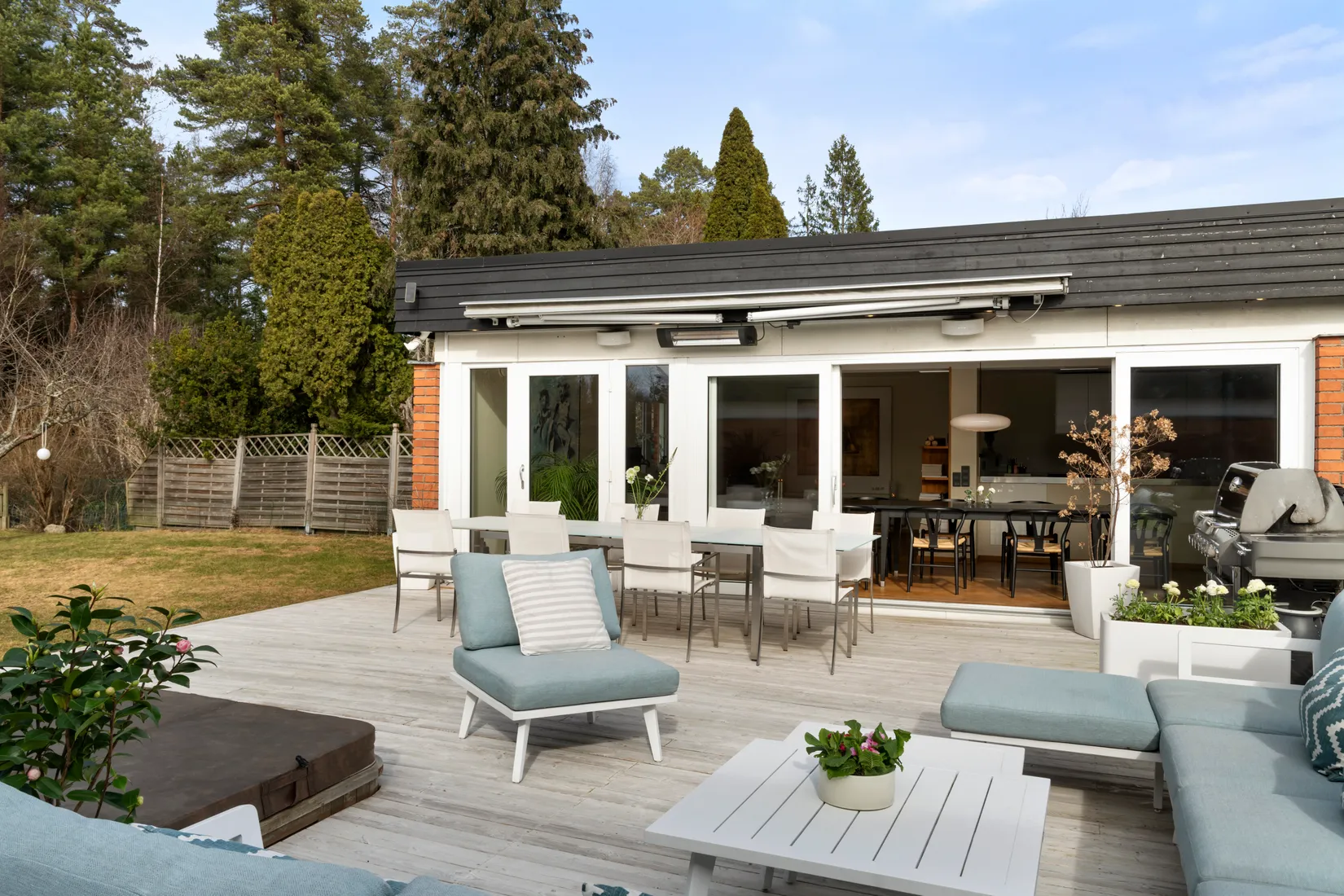 Villa, Radhus, Blockvägen 3, Vallabrink, Täby