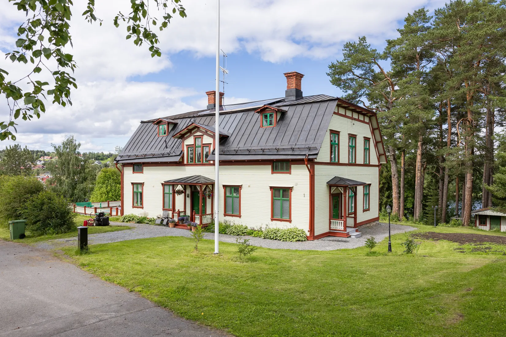 Villa, Karl Johans väg 1, Nälden, Krokom