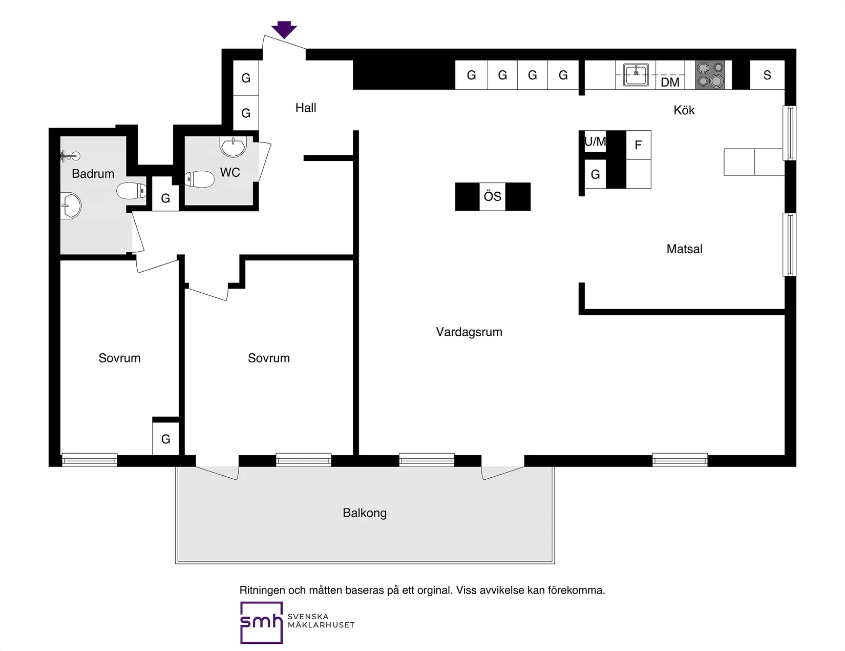 Bostadsrätt, Virebergsvägen 11, Vireberg, Råsunda, Solna
