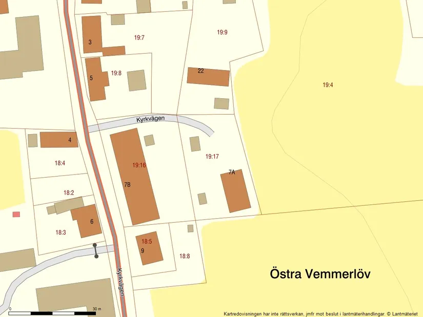 Villa, Kyrkvägen 7A, Östra Vemmerlöv, Simrishamn