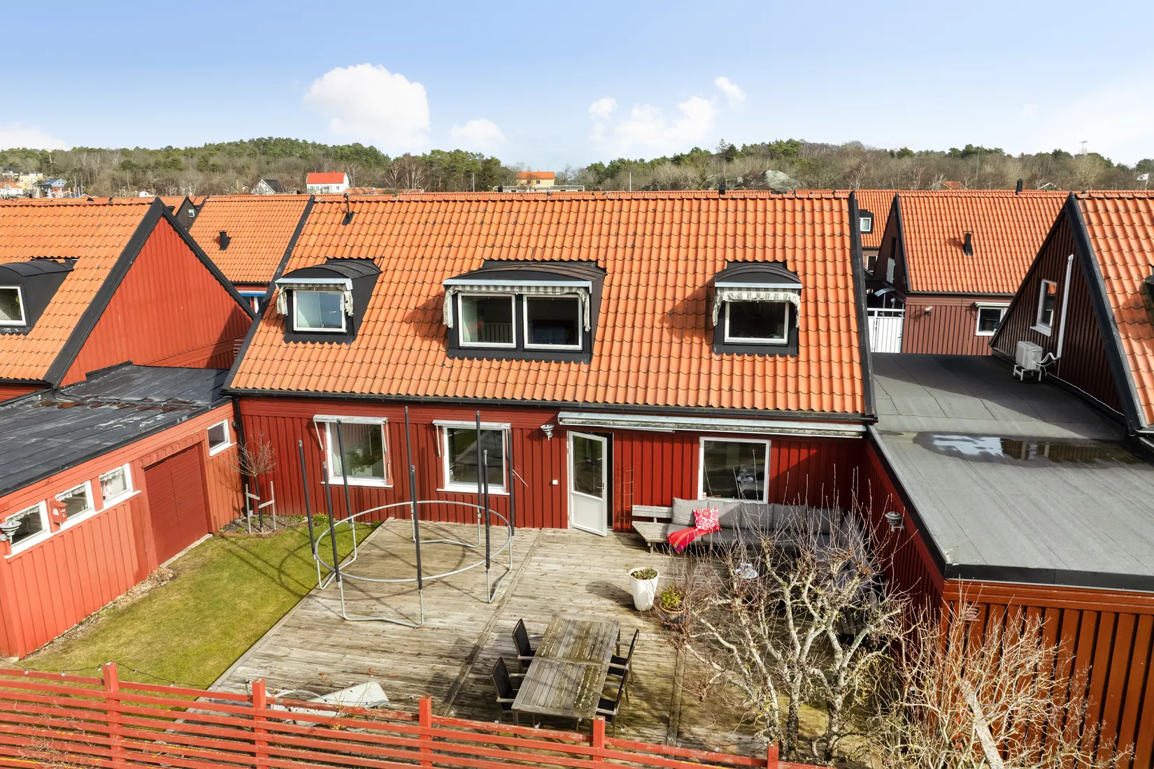 Villa, Radhus, Spektrumsgatan 74, Näset/Åkered, Göteborg