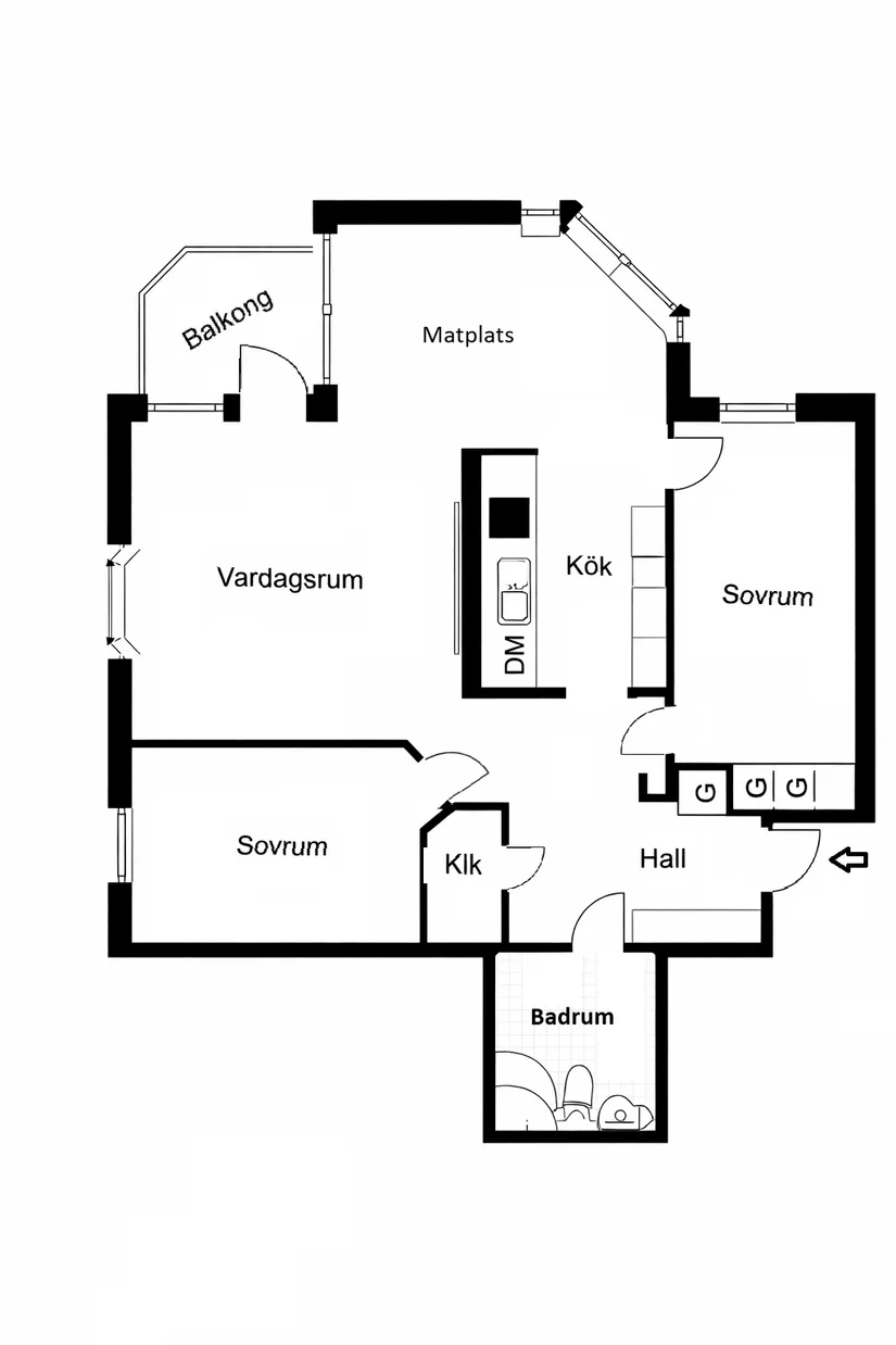 Bostadsrätt, Albyvägen 11, Alby, Botkyrka