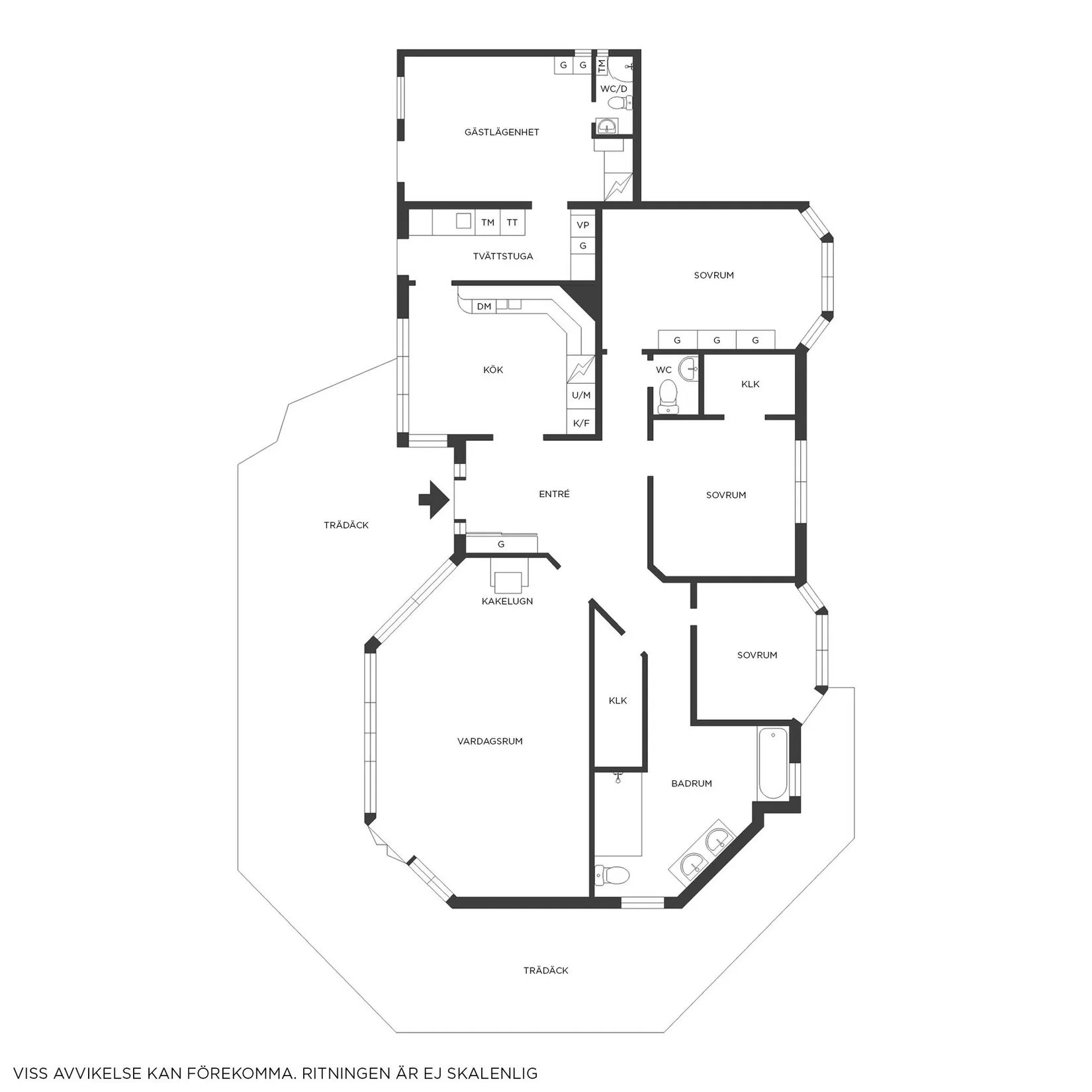 Villa, Fyrklövergatan 24, Nödinge, Ale