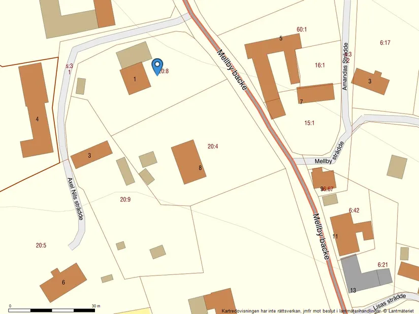 Villa, Axel Nils strädde 1, Södra Mellby, Simrishamn