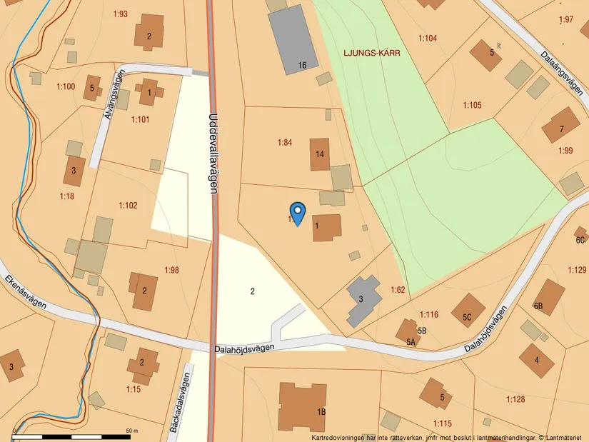 Villa, Dalahöjdsvägen 1, Ljungskile, Uddevalla