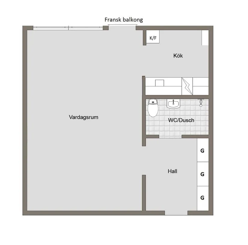 Bostadsrätt, Nygatan 38, Centralt, Linköping