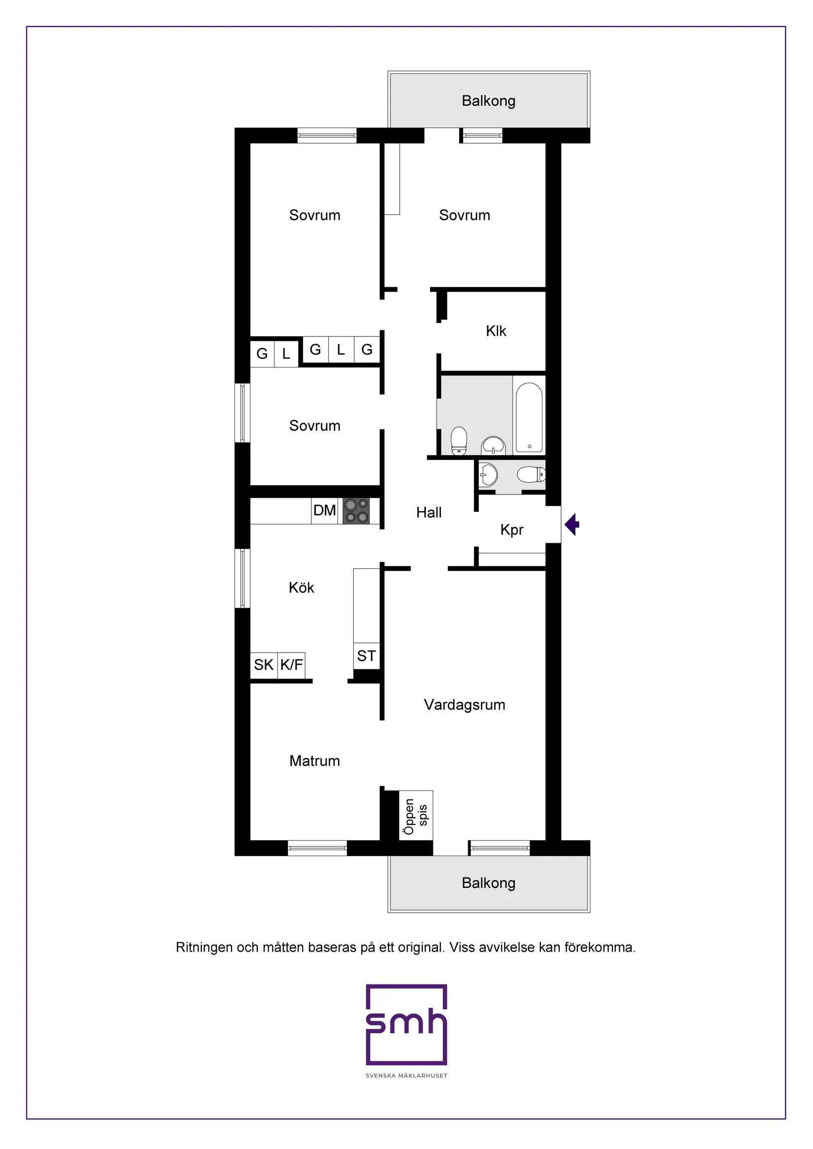 Bostadsrätt, Doktor widerströms gata 80, Fruängen, Stockholm