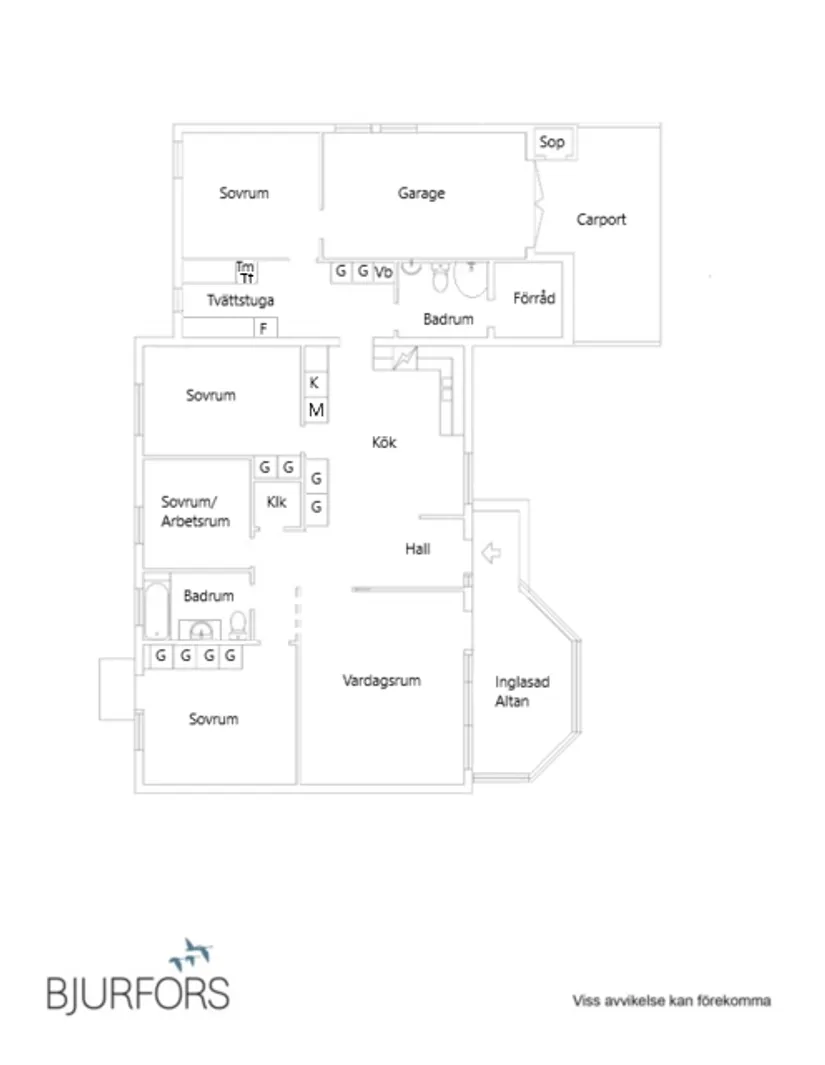 Villa, Larsvägen 27, Ersmark, Skellefteå
