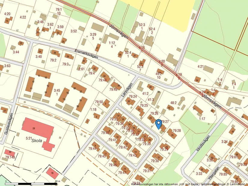 Villa, Larsvägen 27, Ersmark, Skellefteå