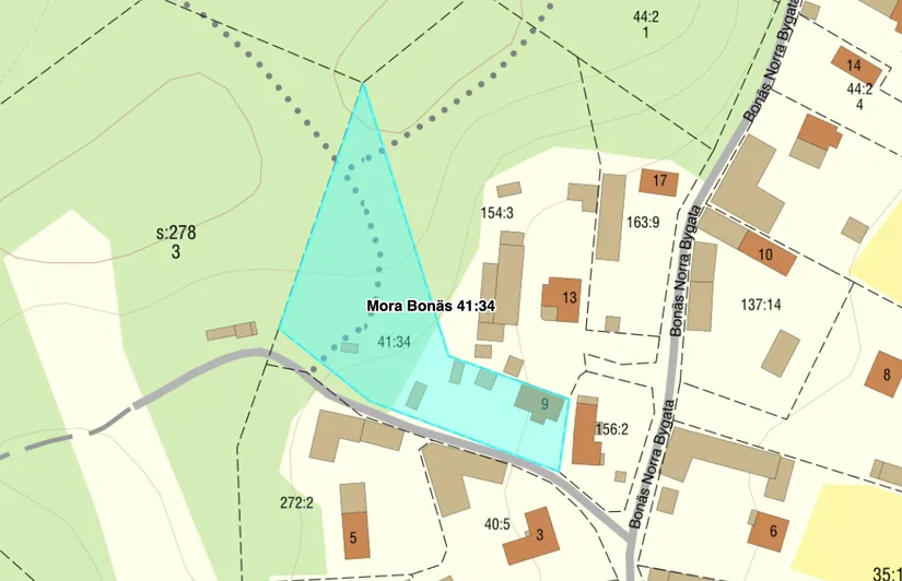 Villa, Bonäs norra bygata 9, Bonäs, Mora