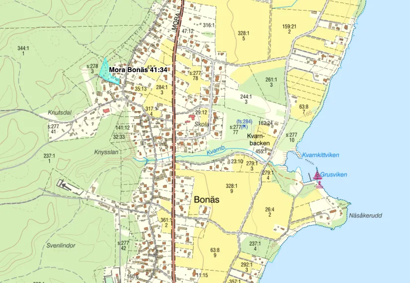 Villa, Bonäs norra bygata 9, Bonäs, Mora