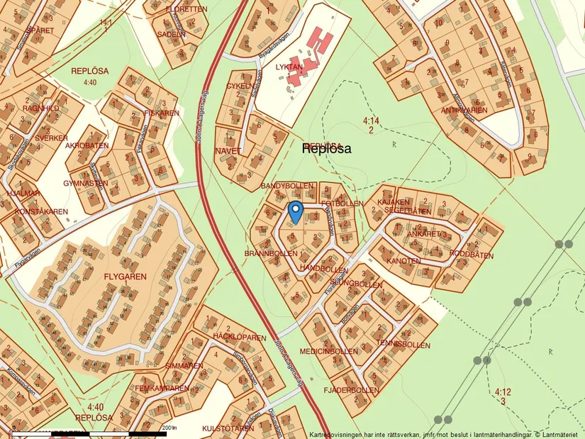 Villa, Bandyvägen 5, Replösa, Ljungby