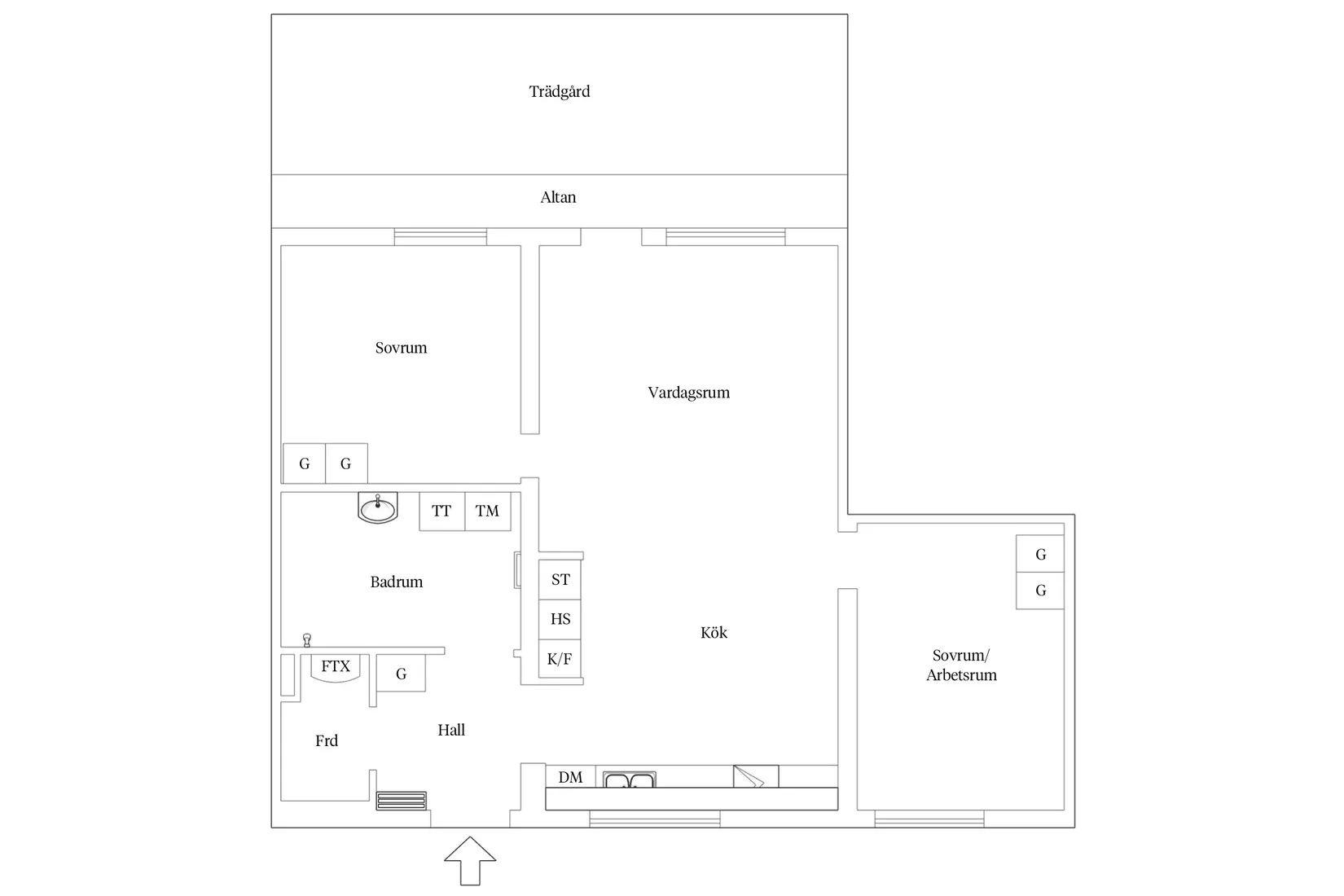 Bostadsrätt, Titangatan 1E, Landskrona