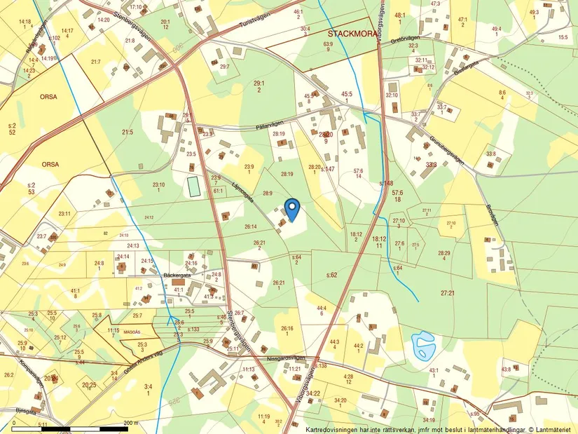 Villa, Låjmosgata 5, Oljonsbyn, Orsa