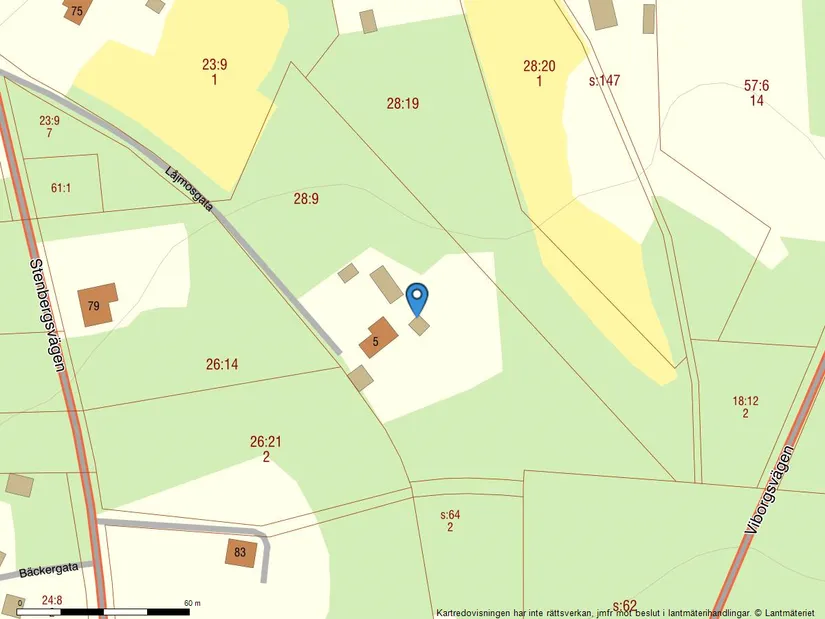 Villa, Låjmosgata 5, Oljonsbyn, Orsa