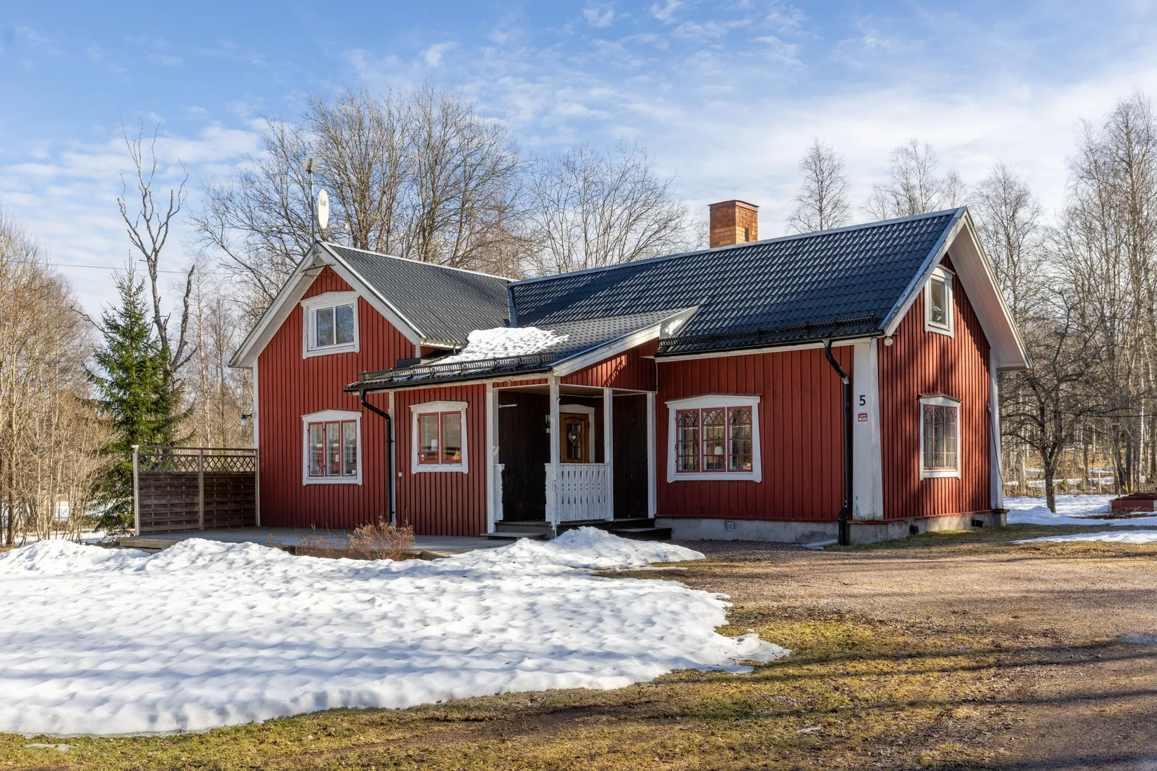 Villa, Låjmosgata 5, Oljonsbyn, Orsa