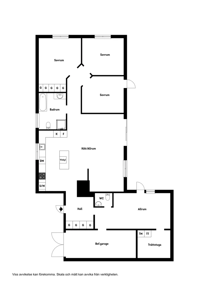 Villa, Trossvägen 38, Mjölkudden, Luleå