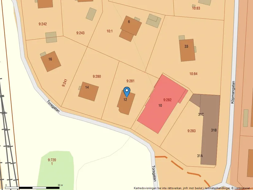 Villa, Torsgatan 12, Surahammar