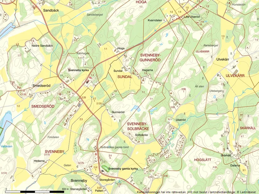 Gård/Skog, Gunneröd-51 ha, Hamburgsund, Tanum