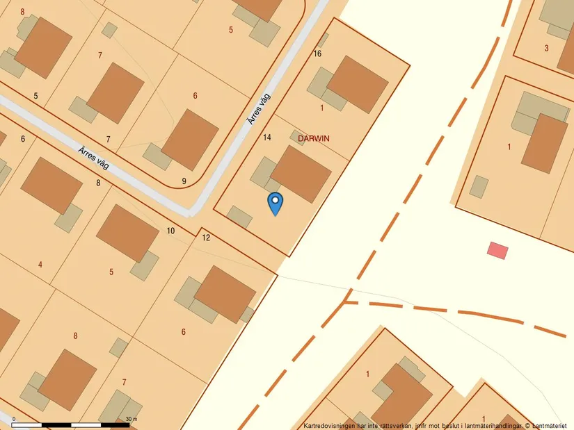 Villa, Ärres väg 14, Öllsjö, Kristianstad