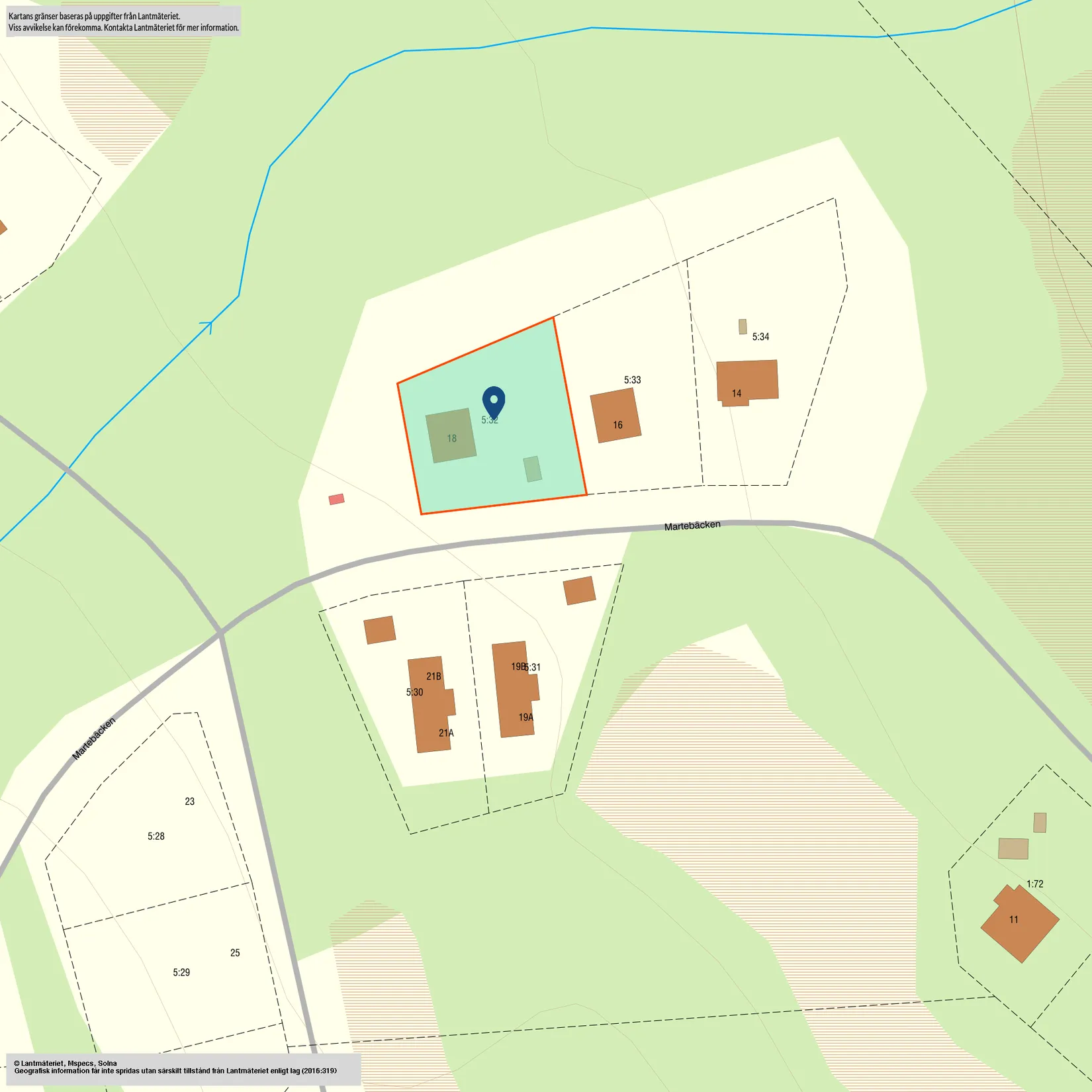 Fritidshus, Martebäcken 18, Martebäcken, Lindvallen, Malung-Sälen