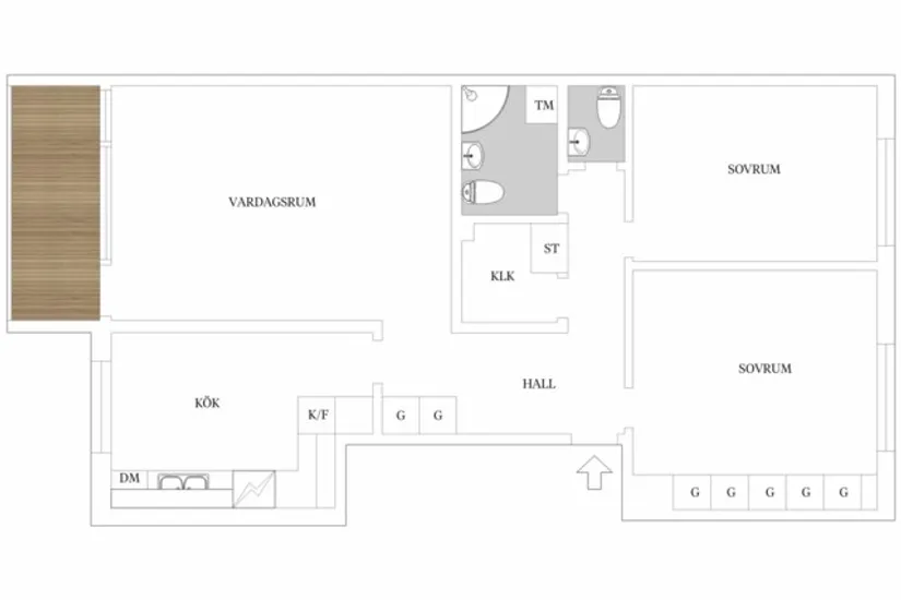 Bostadsrätt, Polstjärnegatan 53, Vetterstorp, Västerås
