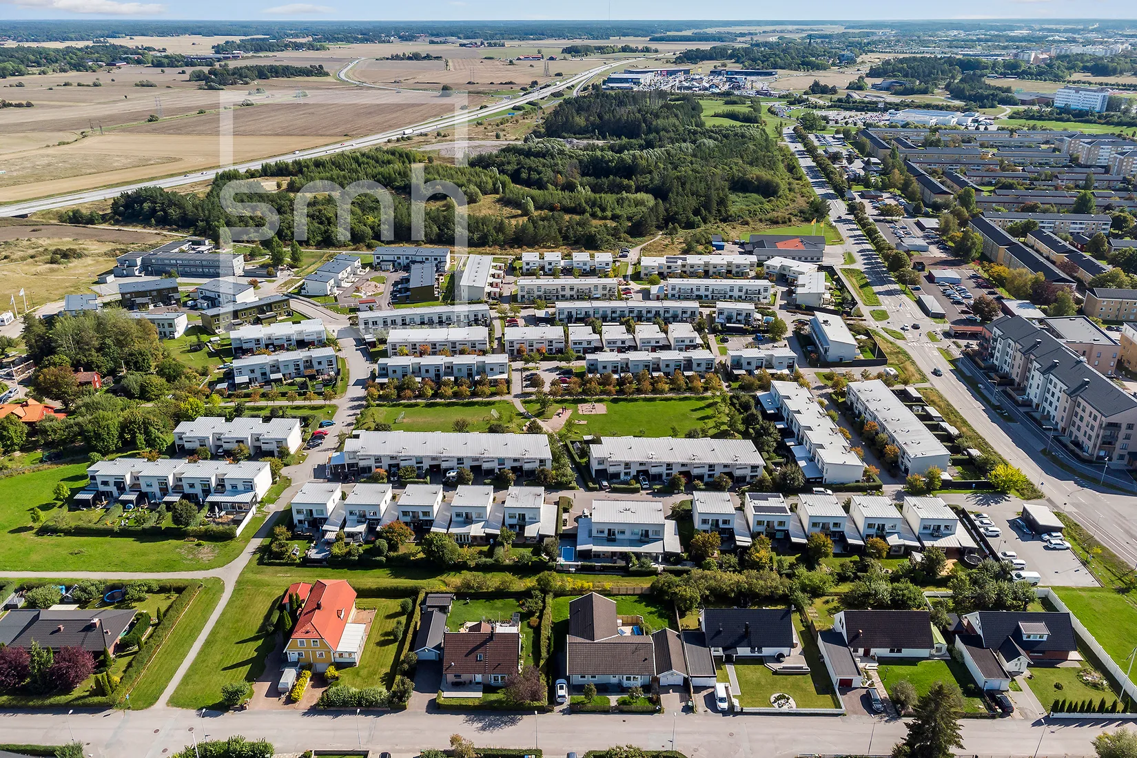 Villa, Radhus, Greta Arwidssons väg 20, Fornby, Uppsala