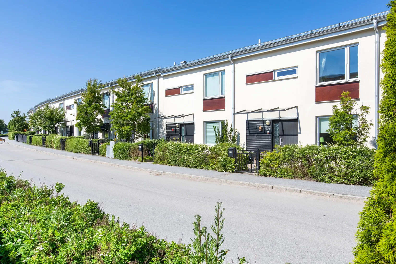 Villa, Radhus, Greta Arwidssons väg 20, Fornby, Uppsala