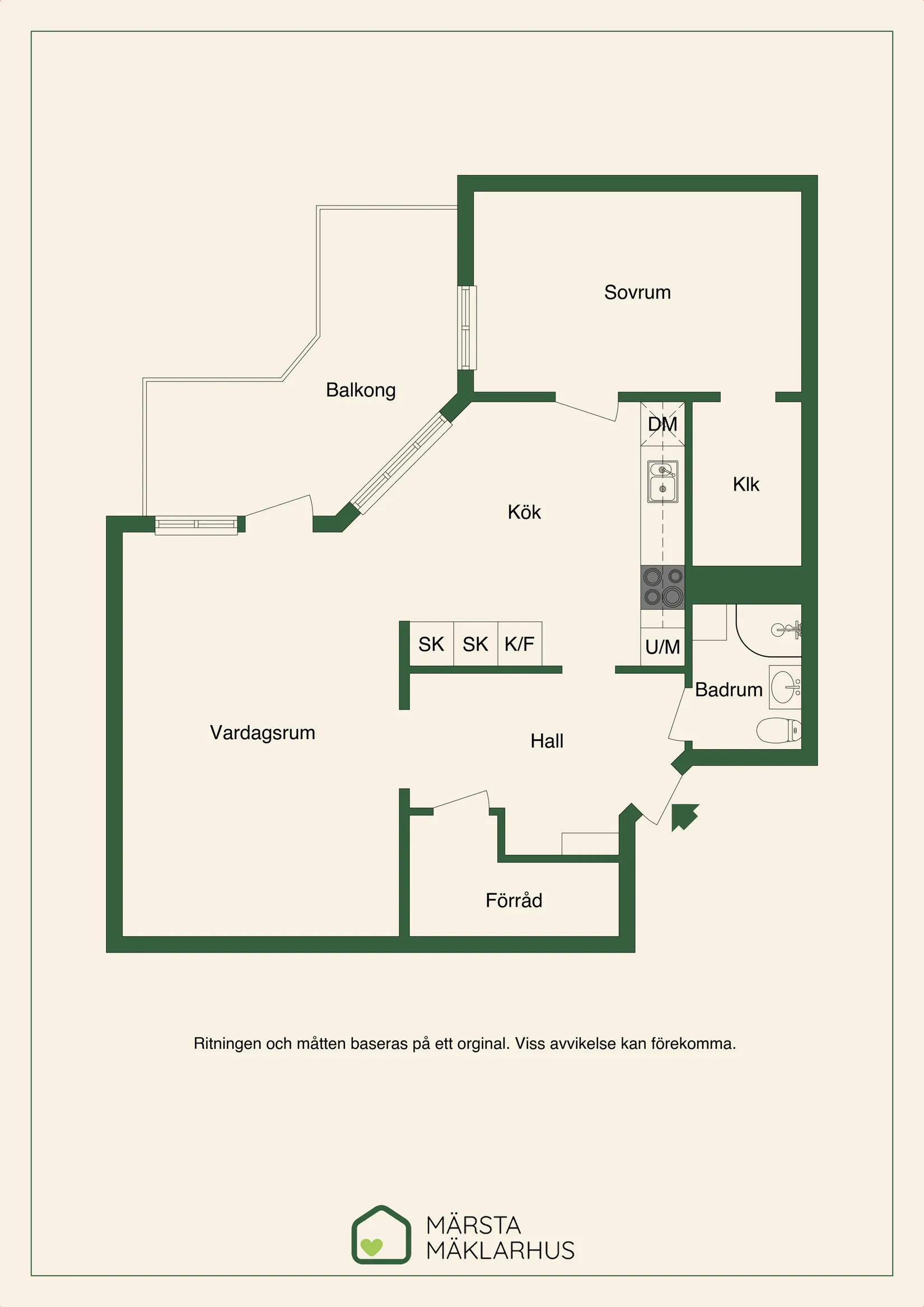 Bostadsrätt, Södergatan 26, Märsta Centralt, Sigtuna
