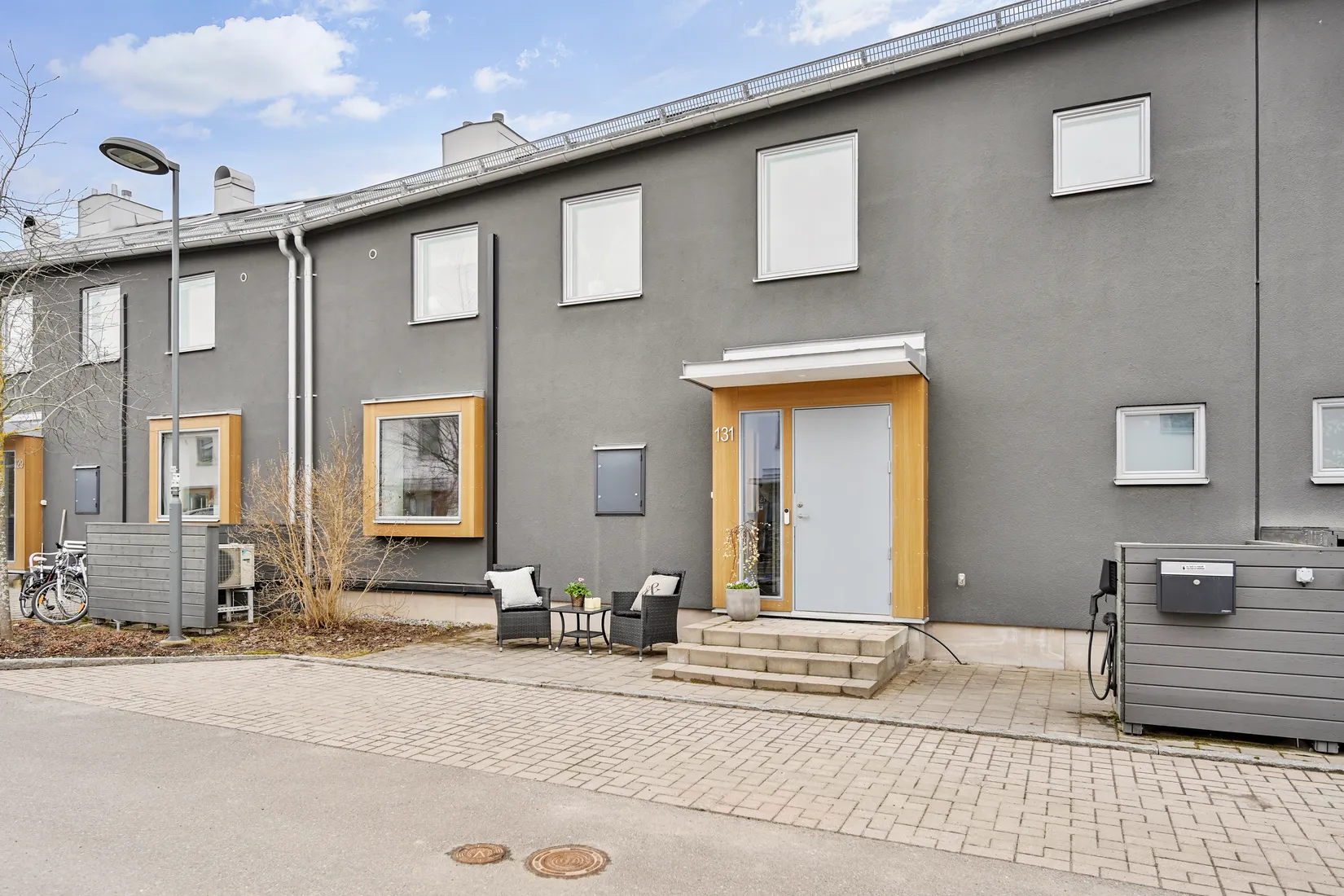 Villa, Radhus, Oxundavägen 131, Wäckare Äng, Upplands Väsby