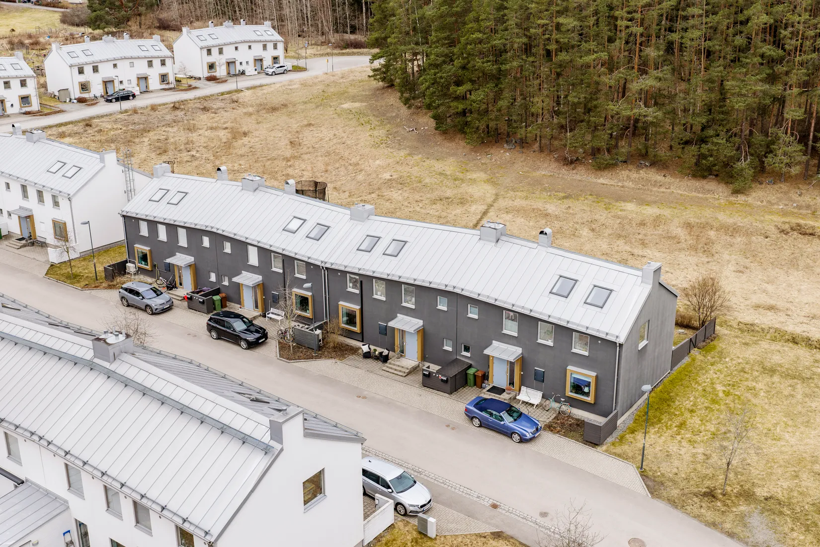 Villa, Radhus, Oxundavägen 131, Wäckare Äng, Upplands Väsby