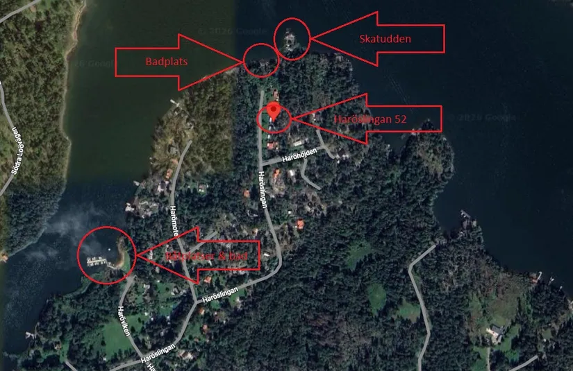 Fritidshus, Haröslingan 52, Harö , Norrtälje