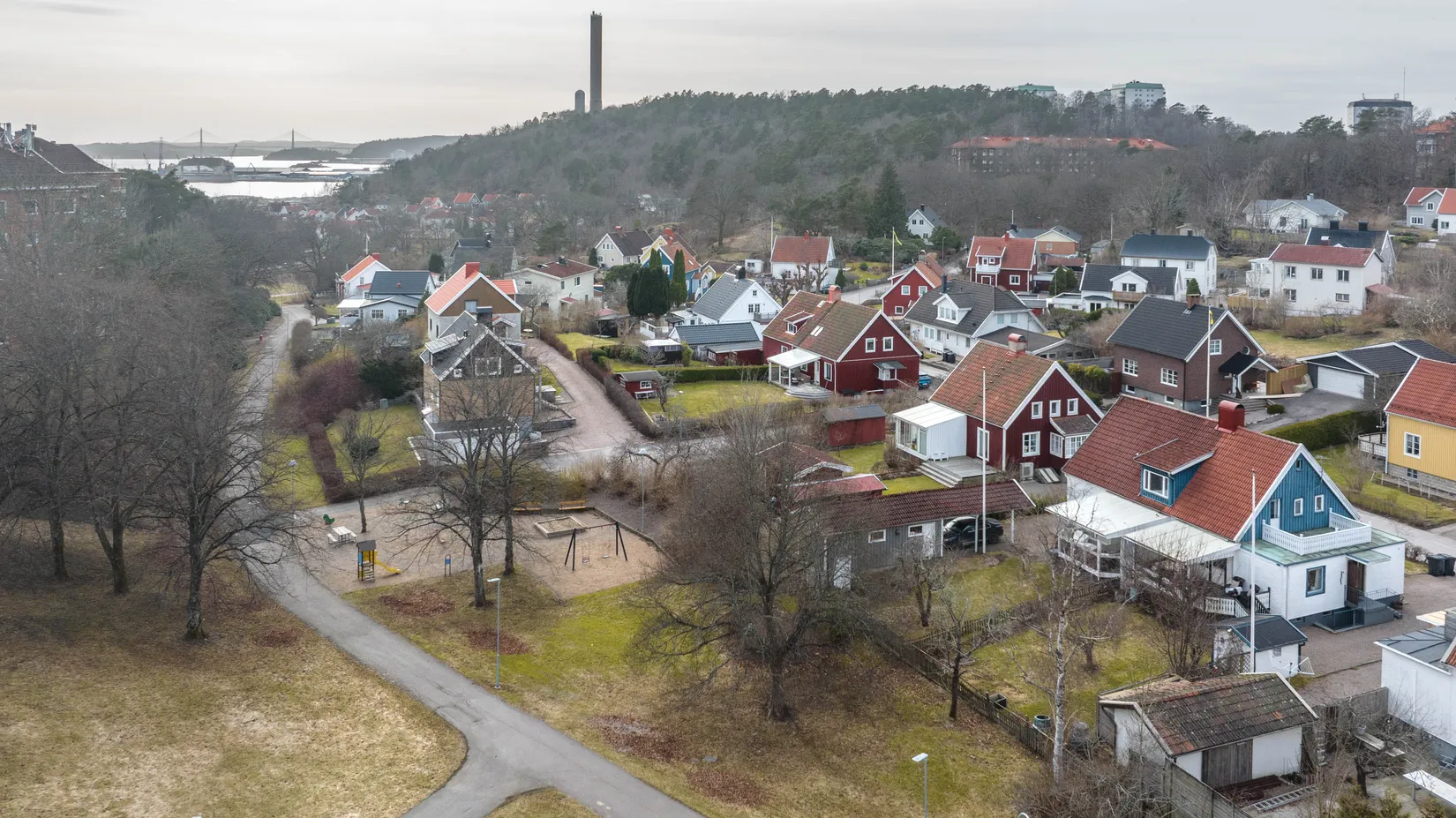 Villa, Radhus, Kolonivägen 5, Ramneröd, Uddevalla