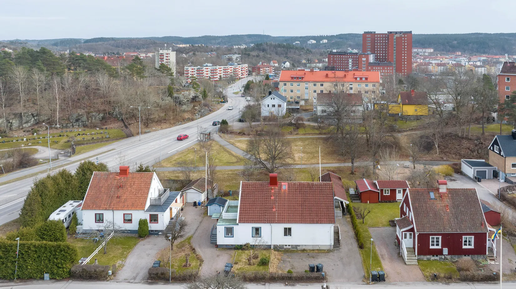 Villa, Radhus, Kolonivägen 5, Ramneröd, Uddevalla