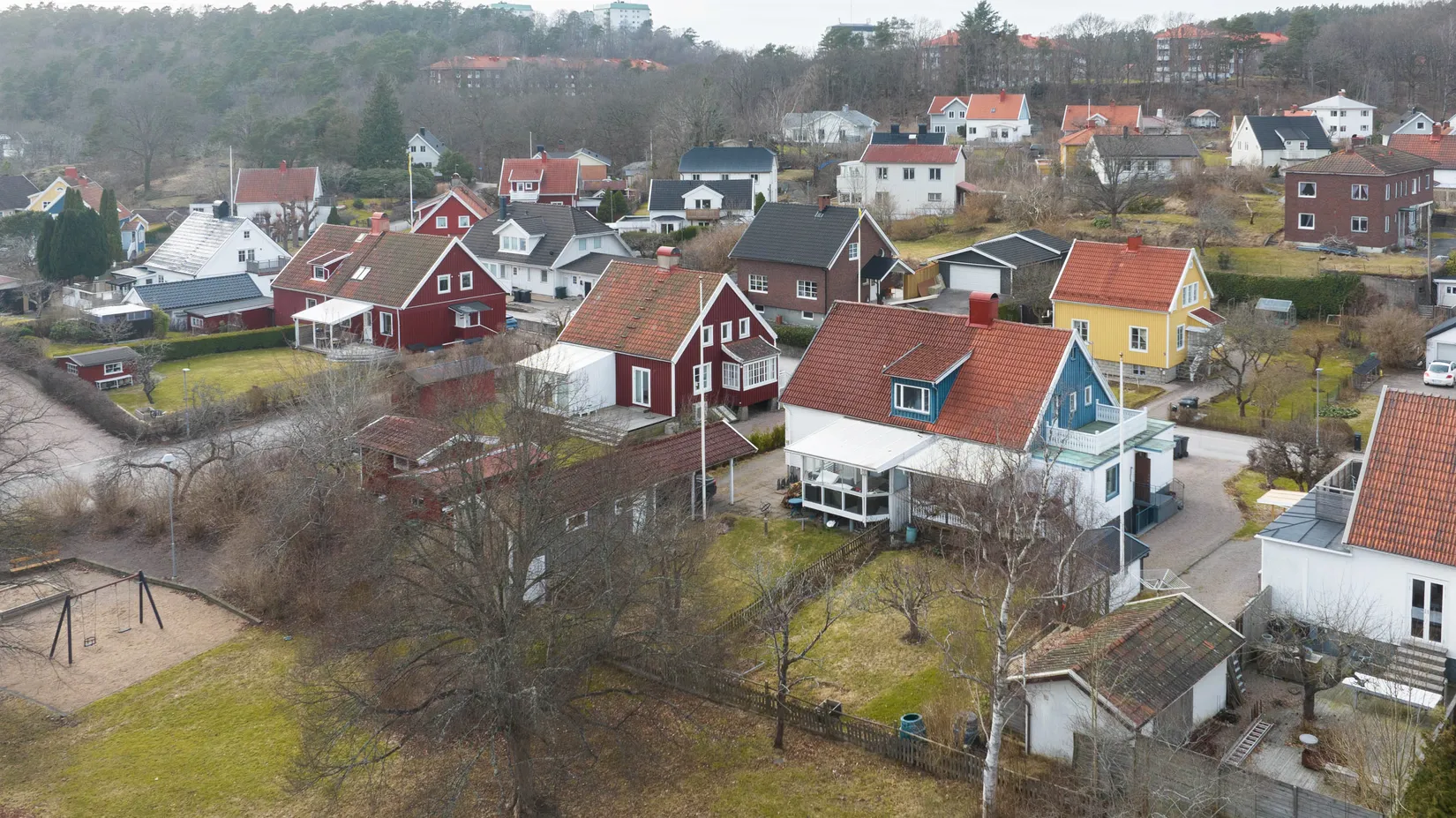 Villa, Radhus, Kolonivägen 5, Ramneröd, Uddevalla