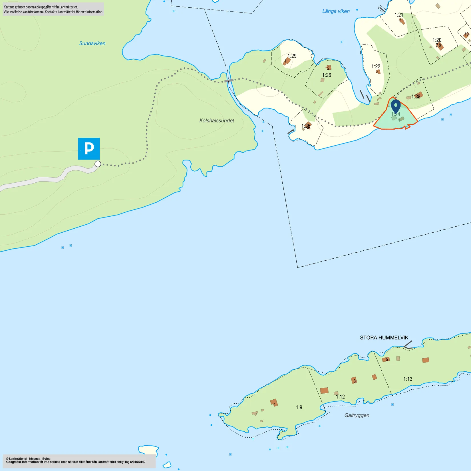 Fritidshus, Stora Hummelvik Kölshalsen 4, Kölshalsen, Oxelösund