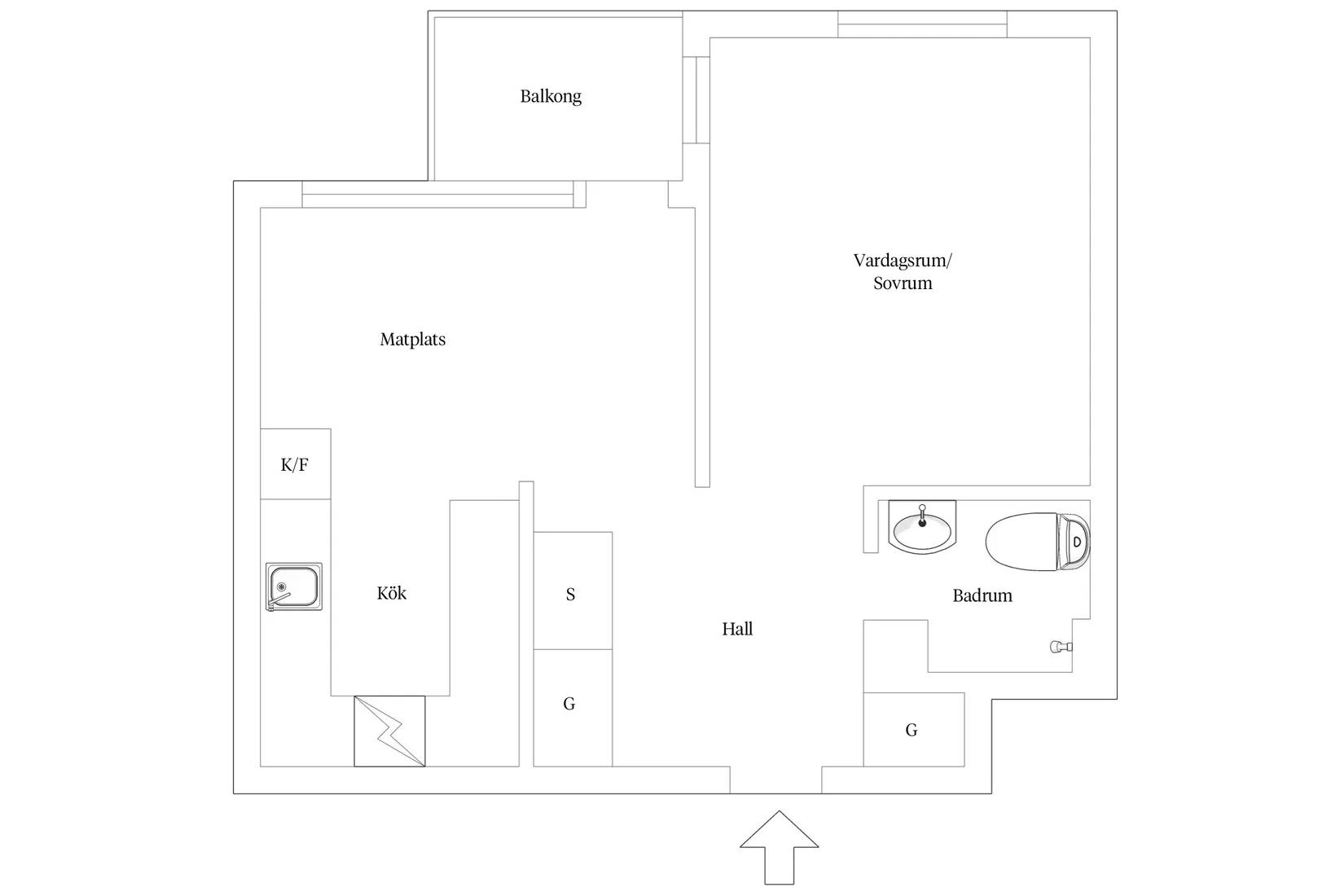 Bostadsrätt, Kakelvägen 8A, Väster, Lund