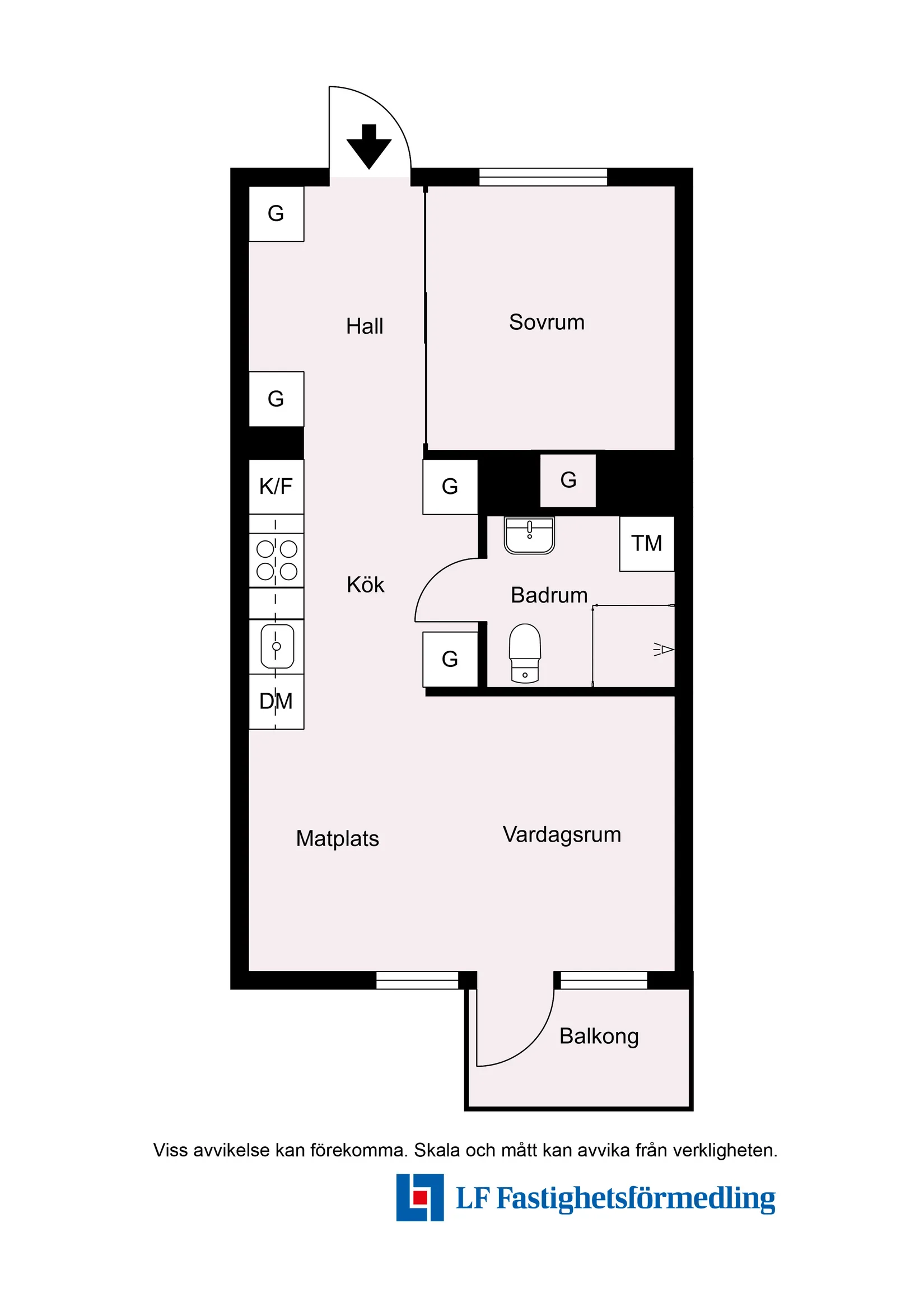 Bostadsrätt, Östra Farmvägen 19BA, Sorgenfri, Malmö