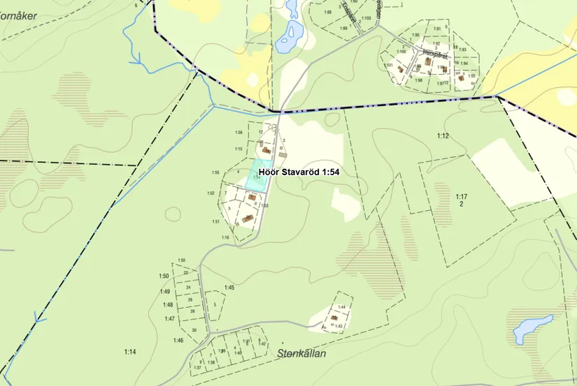Tomt, Stavaröd Orrstigen 2, Stavaröd - Sösdala, Höör