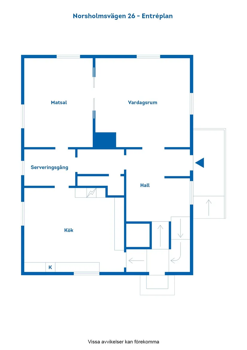 Villa, Norsholmsvägen 26, Norsholm, Norrköping