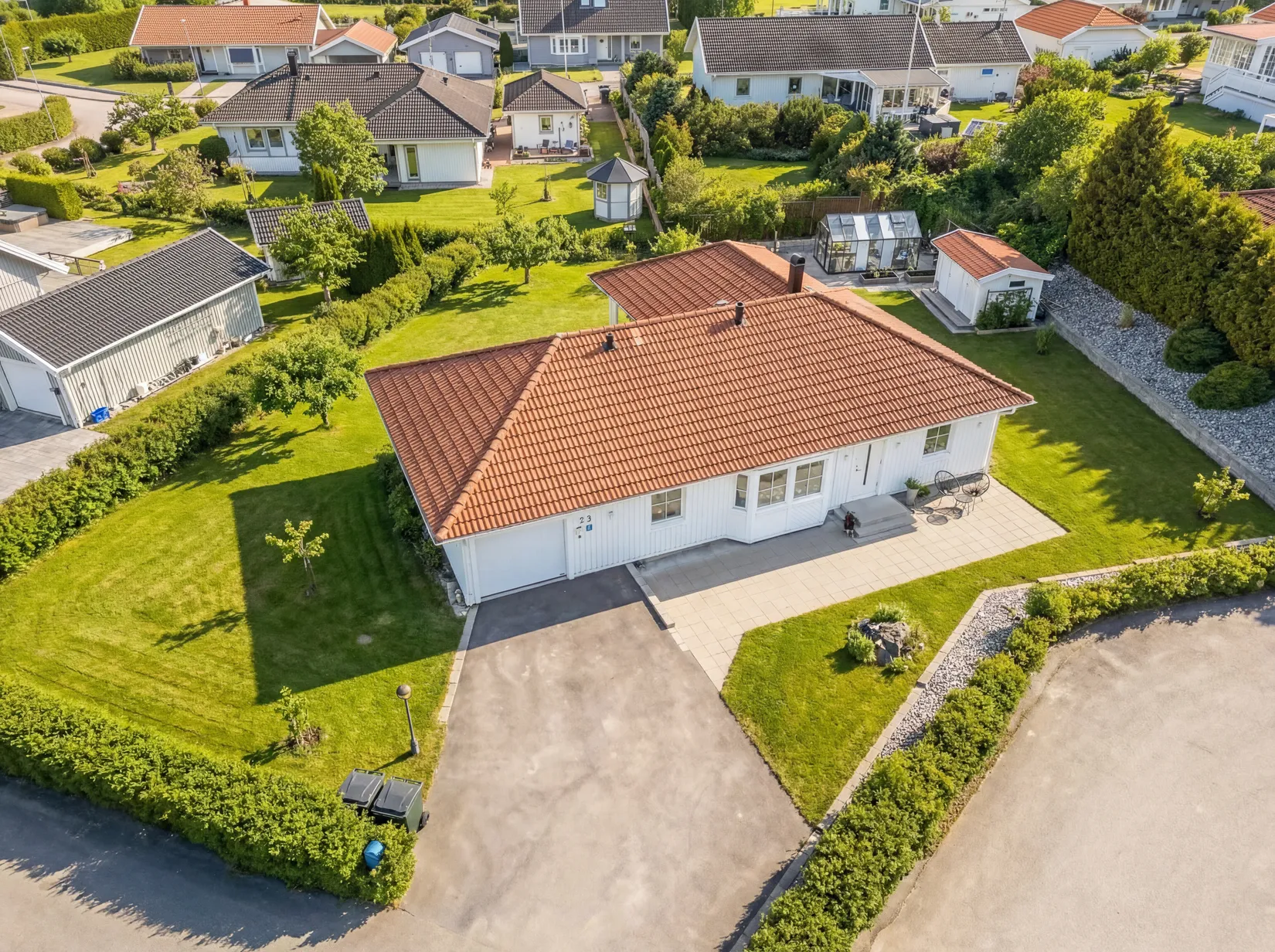 Villa, Vindilsgatan 23, Lindö, Södra Långtorp, Norrköping