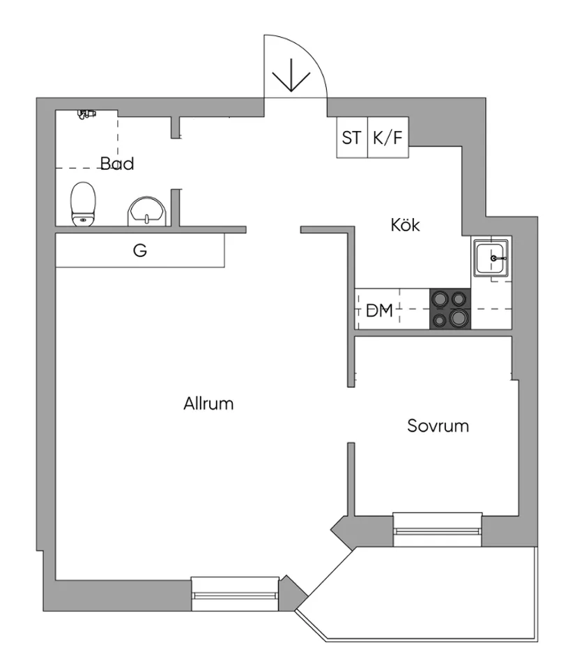 Bostadsrätt, Götgatan 10, Centrala Sundbyberg, Sundbyberg