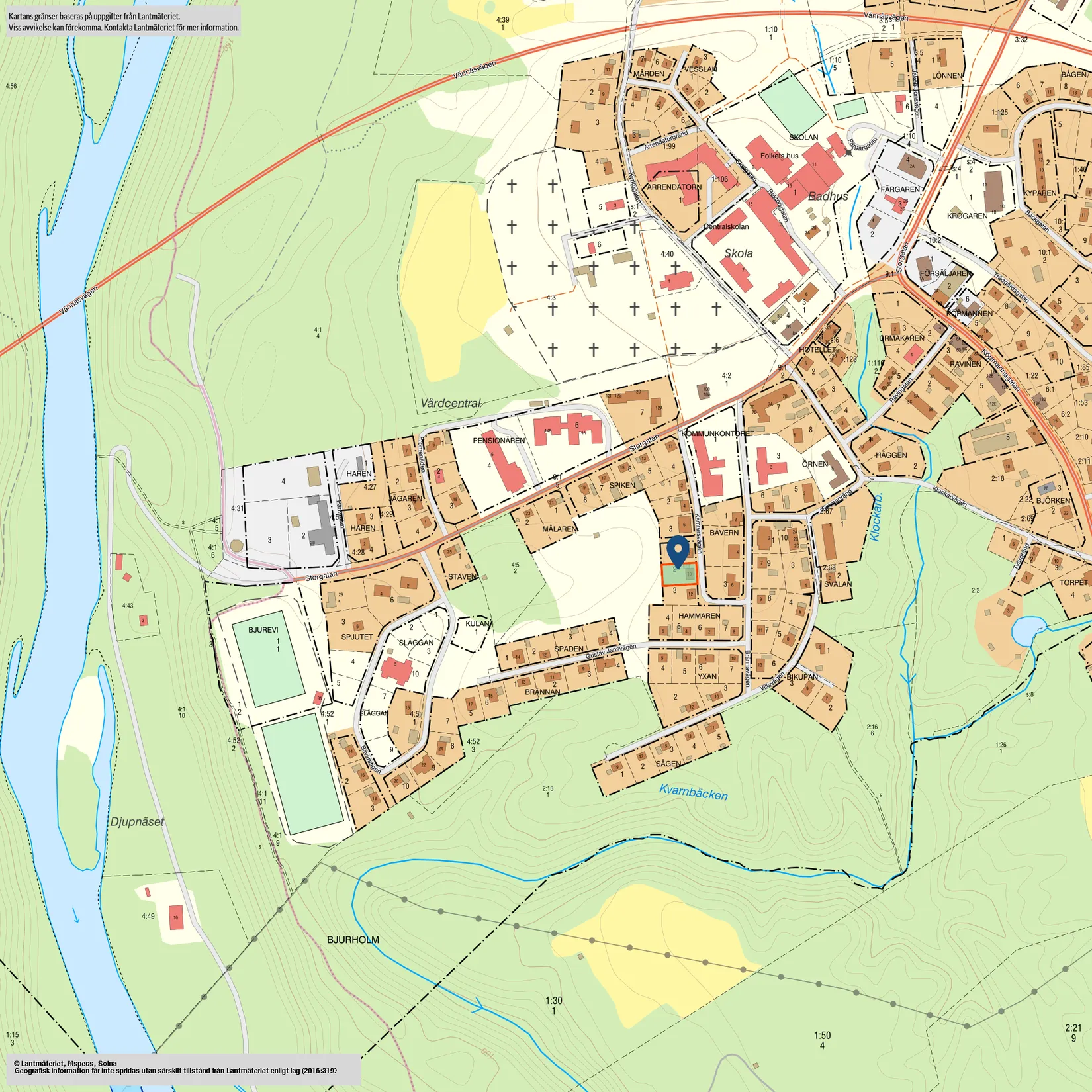 Villa, Kamrersvägen 10, Bjurholm