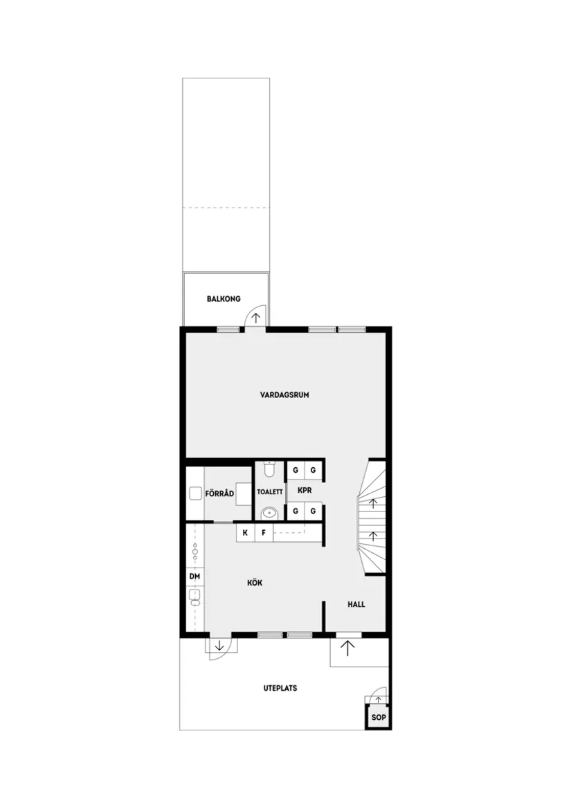 Villa, Radhus, Lövängsvägen 115, Ella Gård, Täby