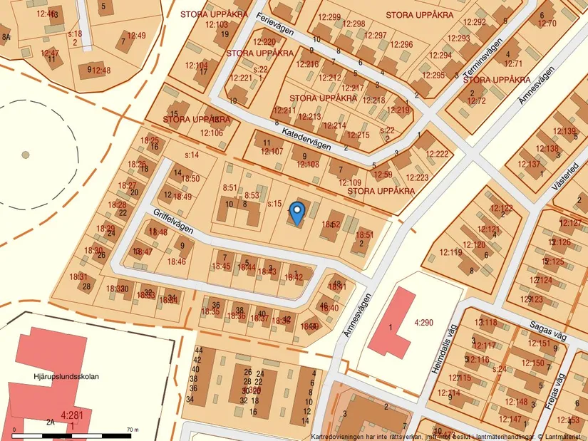 Villa, Griffelvägen 6, Hjärup, Staffanstorp